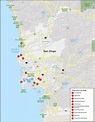 San Diego California Map - Ricki Chrissie