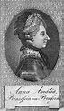 Duchess Anna Amalia of Brunswick-Wolfenbuttel , wife of Duke Ernst ...