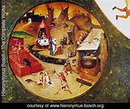 Hieronymous Bosch Tabletop of the Seven Deadly Sins and the Four Last ...