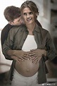 Pregnant Woman Hugging Husband's Belly | Richard Castle, Castle TV