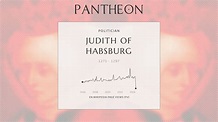 Judith of Habsburg Biography - Queen consort of Bohemia | Pantheon