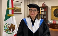 Martha Bárcena, embajadora de México en EU, recibe doctorado honoris causa