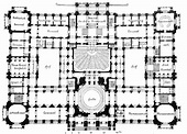 Reichstag Building In Berlin Floor Plan Stock Illustration - Download ...