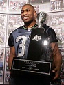 Shaun Alexander awarded the MVP trophy in 2005. | Shaun alexander ...