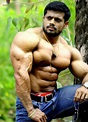 Anil Gochhikar Triceps Pose - IBB - Indian Bodybuilding