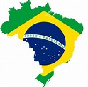 Map of Brazil with flag by Kiminotheguy789 on DeviantArt