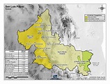 Mapa del Estado de San Luis Potosí con Municipios >> Mapas para ...