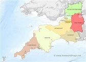 South West England Maps