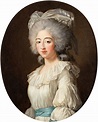 Portait of Marie-Josephine-Louise de Savoie, countess of Provence ...
