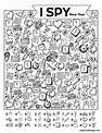 Printable I Spy Pages