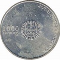Moneta: 1,000 Escudos (UEFA Euro 2004 Portugal) (Portogallo(1974~2001 ...