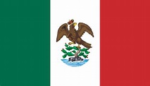 Mexico - Evolution of the Mexico National Flag and Coat of Arms