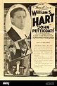 William S Hart John Petticoats Film 2 Daily 1919 Stock Photo - Alamy