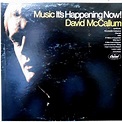 LP / DAVID MCCALLUM / MUSIC IT'S HAPPENING NOW! | EL BARRIO DISC STORE