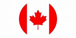 Bandera circular de Canadá PNG Imagenes gratis 2023 | PNG Universe