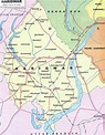 Haridwar Map - Political Map of Haridwar Uttarakhand Guide