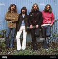 THE BYRDS US rock group in 1972 from left: Gene Parsons, Clarence White ...