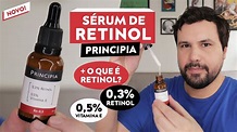 SÉRUM de RETINOL PRINCIPIA Resenha Completa Retinol Puro e Vitamina E ...