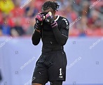 Guyana Goalkeeper Akel Clarke Reacts After Editorial Stock Photo ...