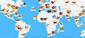 TasteAtlas, An Interactive Map That Plots Where Popular Local Food ...