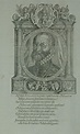 Kopfportrait des Markus Fugger (1529-1597) in Schriftmedaillon in einem ...