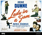 LADY IN A JAM, bottom right: Irene Dunne, Patric Knowles, 1942 Stock ...