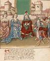 Madame de Pompadour (Berthold V, Duke of Zähringen with his wife...)