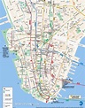 Printable New York City Map With Attractions | Printable Maps