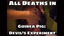 All Deaths in Guinea Pig: Devil's Experiment (1985) - YouTube