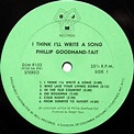 Phillip Goodhand-Tait / I Think I'll Write A Song - 中古レコード・中古CDのDISK ...