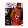 Alonzo Mourning Autographed Miami Heat Sunset 8x10 Steiner CX – BG ...