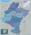 Mapa de Navarra | Provincia, Municipios, Turístico y Carreteras de ...