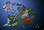 Le Monde - A 16k blocks wide, gigantic survival world map 1.8 ready ...