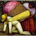 Diego Rivera Paintings Flower Carrier - CANVAS OR PRINT WALL ART ...