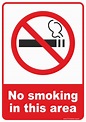 No Smoking Signs – Free Printables