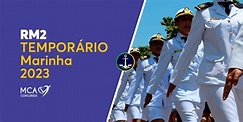 RM2 – Seja Oficial Temporário Marinha em 2023 – MCA Concursos