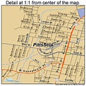 Pittsfield Massachusetts Street Map 2553960