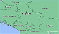 Map Of Belgrade Serbia | Cities And Towns Map