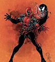 Deadpool and Venom | Deadpool, Cartoon artwork, Marvel