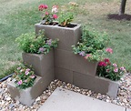 Ideas para Adornar tu Casa con Bloques de Cemento | Jardines ...