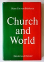 Church and World | Hans Urs von Balthasar | First edition