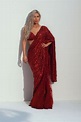 Kim Kardashian wore indian sharee for vouge photoshot. | Kim kardashian ...