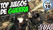 Top 10 De Los Mejores Juegos De Guerra Para PC l 2016 l - YouTube