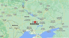¿Dónde está Krivói Rog Ucrania? Mapa Krivói Rog - ¿Dónde está la ciudad?