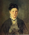 Portrait of Suzanne Manet 1870 | Edouard manet, Edouard manet paintings ...