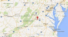 Map Of Virginia Charlottesville | Virginia Map