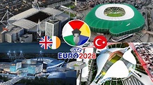 Euro 2028 Stadiums Bids (UK & Ireland, Turkey) - YouTube