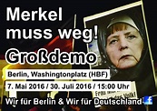 Merkel-muss-weg-Großdemo in Berlin | Bürgerbewegung pro Deutschland