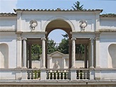 1551-53.Villa Giulia (Rome) Nymphaeum. Mannerist architecture ...