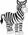 Zebra Para Pintar - Coloring City